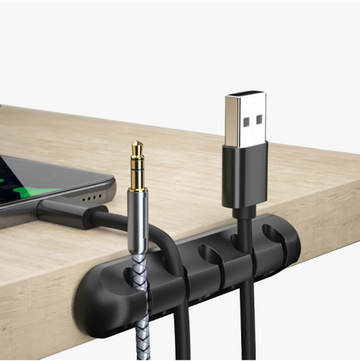 Organizador de cables para escritorios