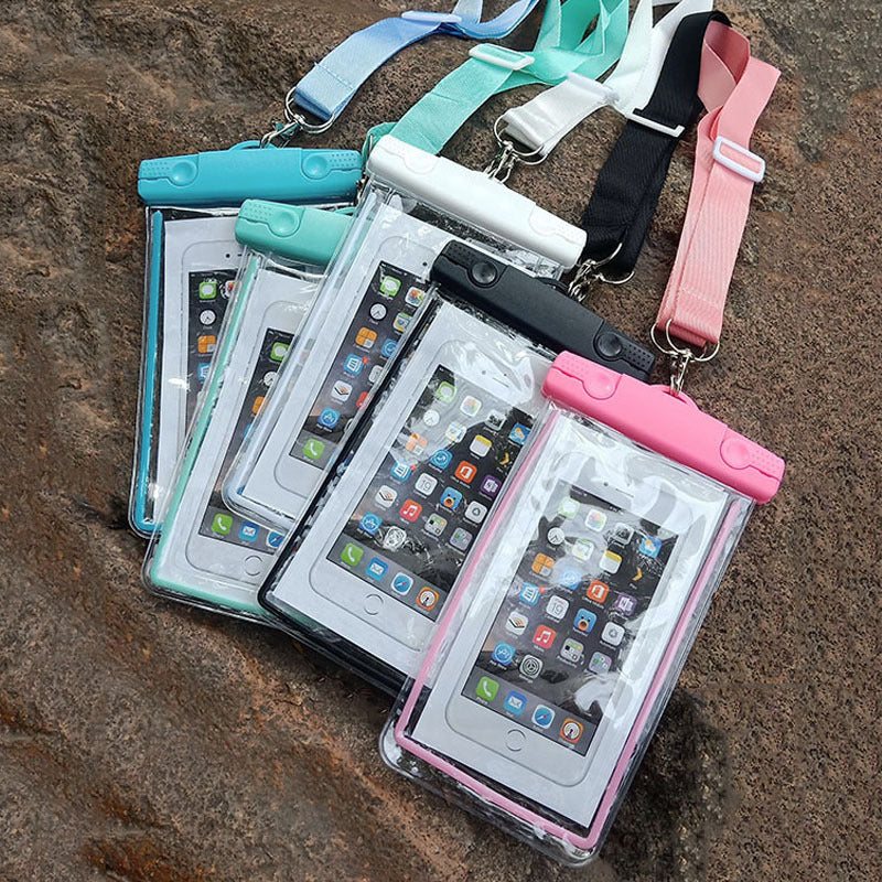 Protector contra lluvia para celular